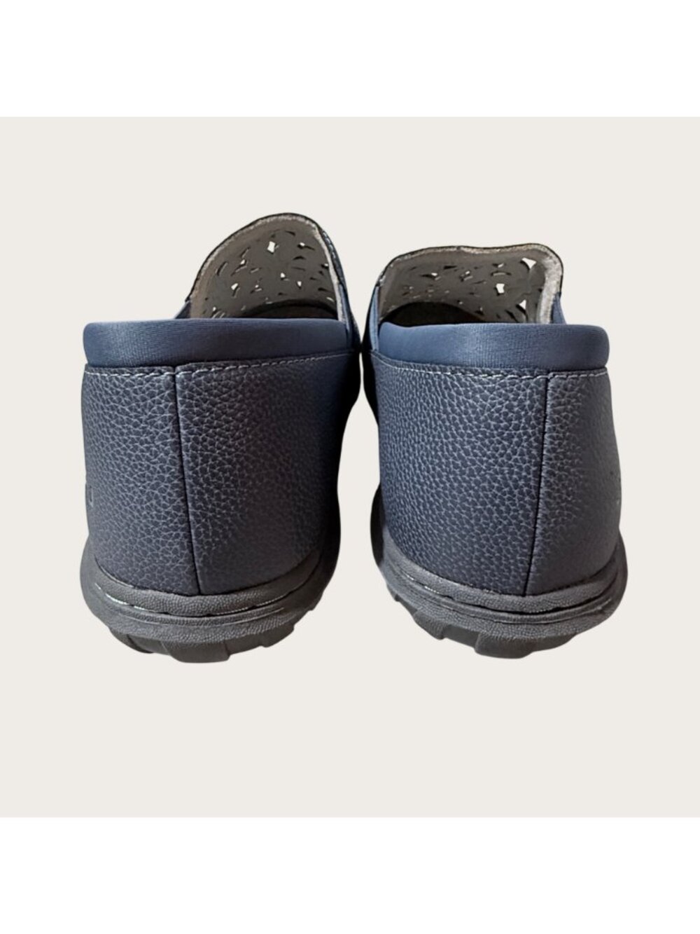 JBU Jambu Wildflower Moc Vegan Perforated Slip-On Shoes Womens Size 8.5M Blue - Picture 4 of 9